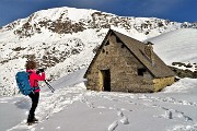 Sulle nevi alle baite alte in Arete-Valegino dal Forno di Cambrembo il 1 dicembre 2016 - FOTOGALLERY